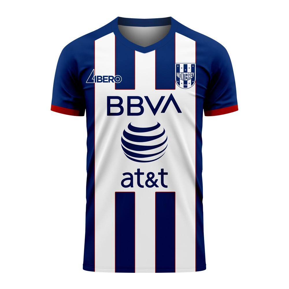 Monterrey 2025-2026 Home Concept Football Kit (Libero) - Little Boys