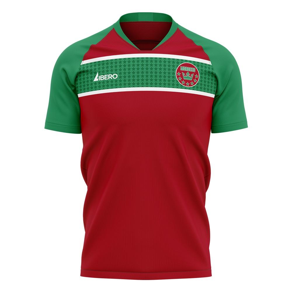 Morocco 2025-2026 Home Concept Football Kit (Libero) - Womens