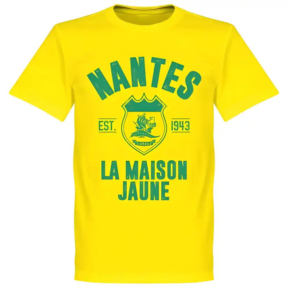 Nantes Established T-Shirt - Yellow