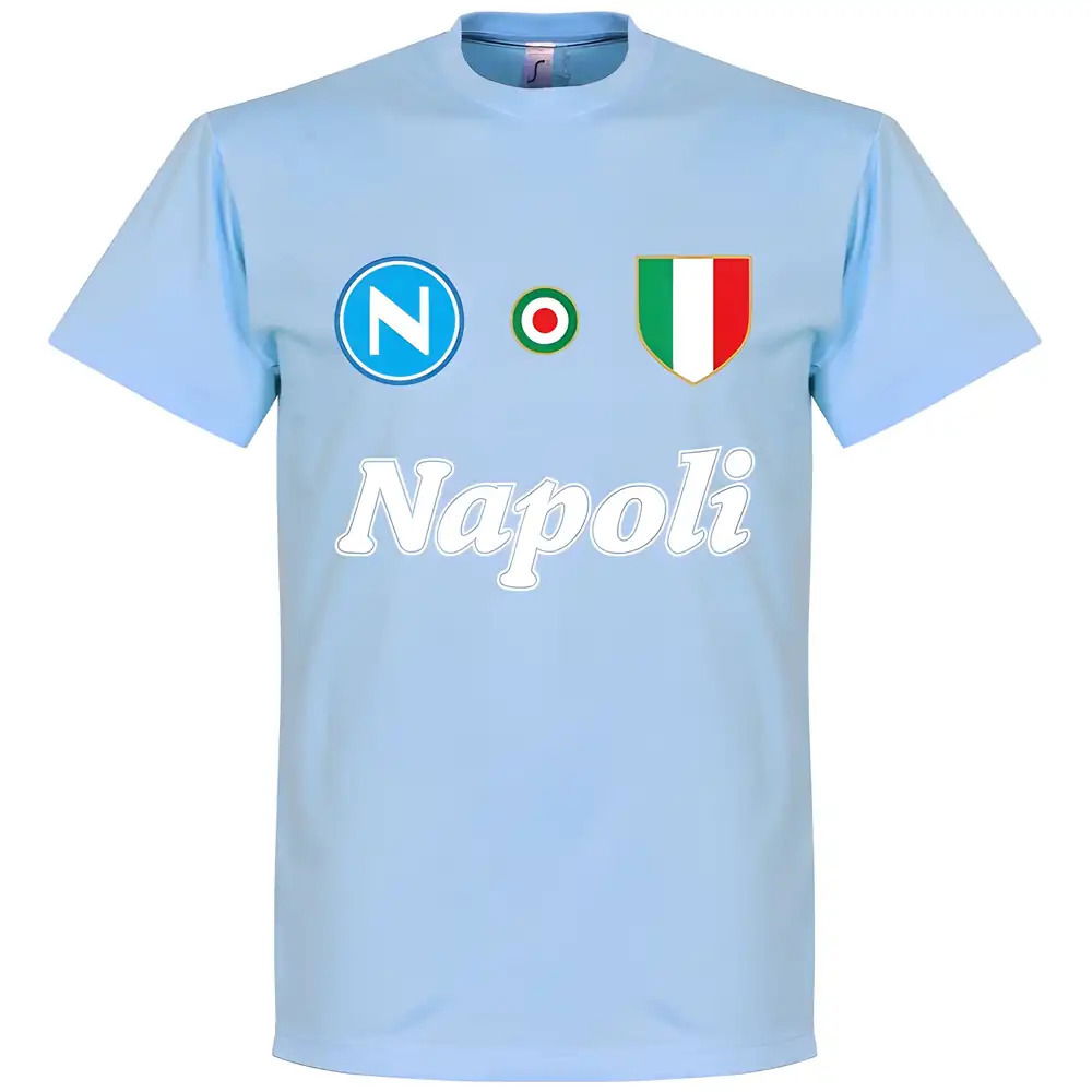 Napoli Team T-Shirt - Sky