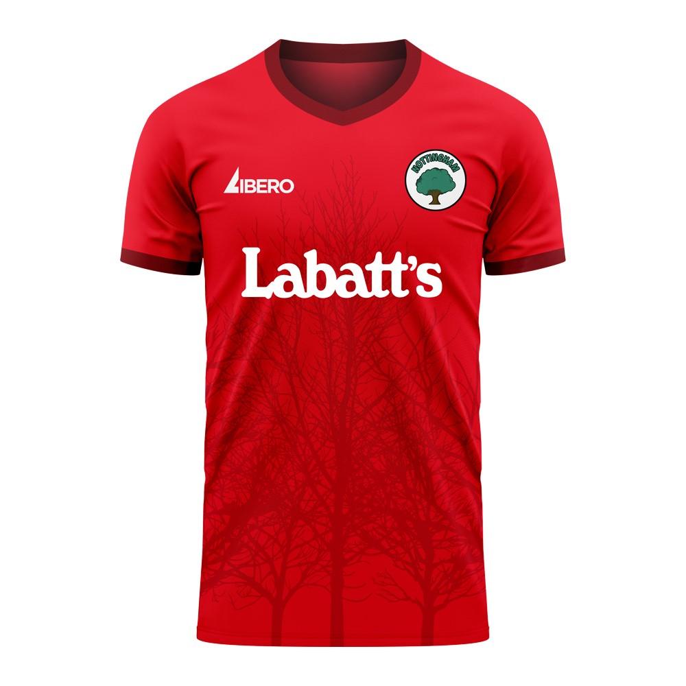Nottingham 2025-2026 Home Concept Football Kit (Libero) - Womens