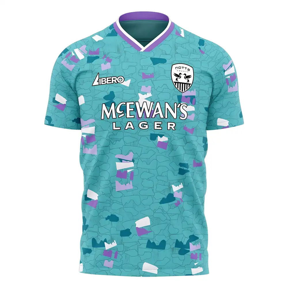  Notts County 2025-2026 Away Concept Kit (Libero)