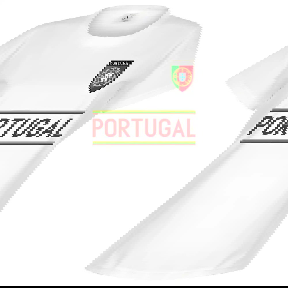 Portugal Team Womens T-Shirt - White