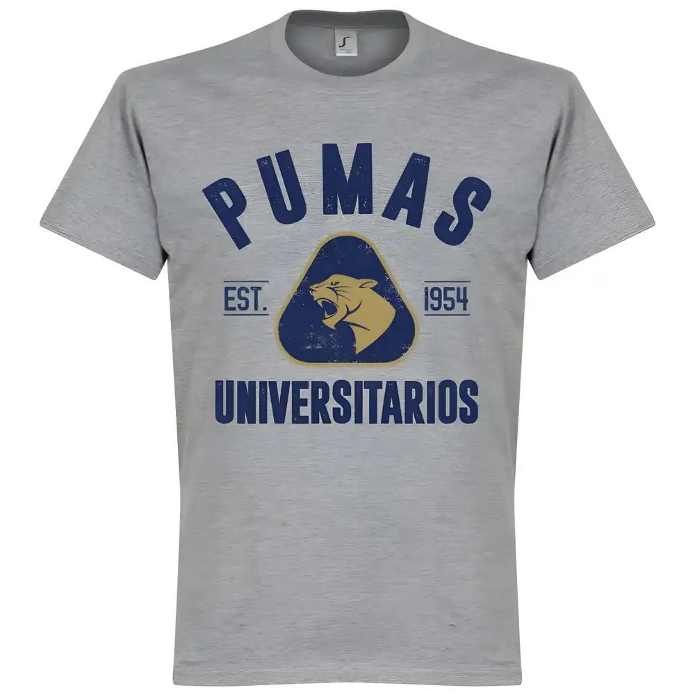 Pumas Established T-shirt - Grey Marl