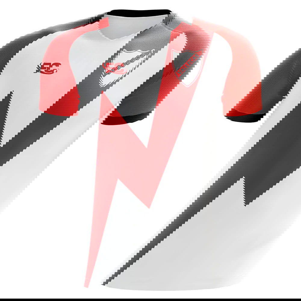 Rayo Vallecano 2022-2023 Home Concept Football Kit