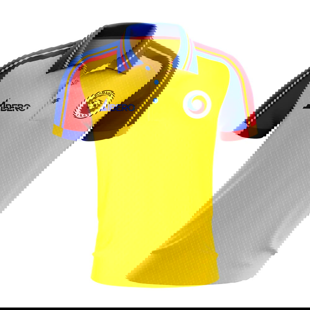 Romania 2024-2025 Polo Shirt (Libero)