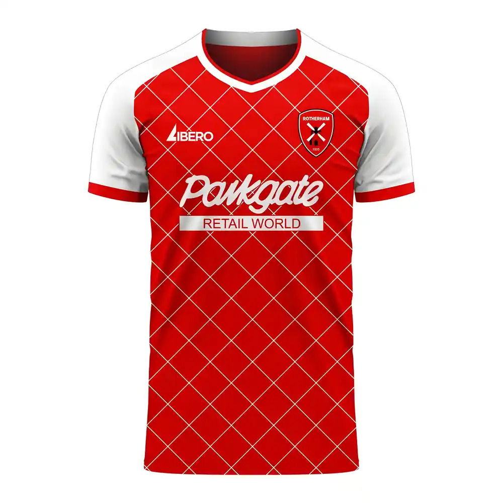 Rotherham 2025-2026 Home Concept Football Kit (Libero) - Baby