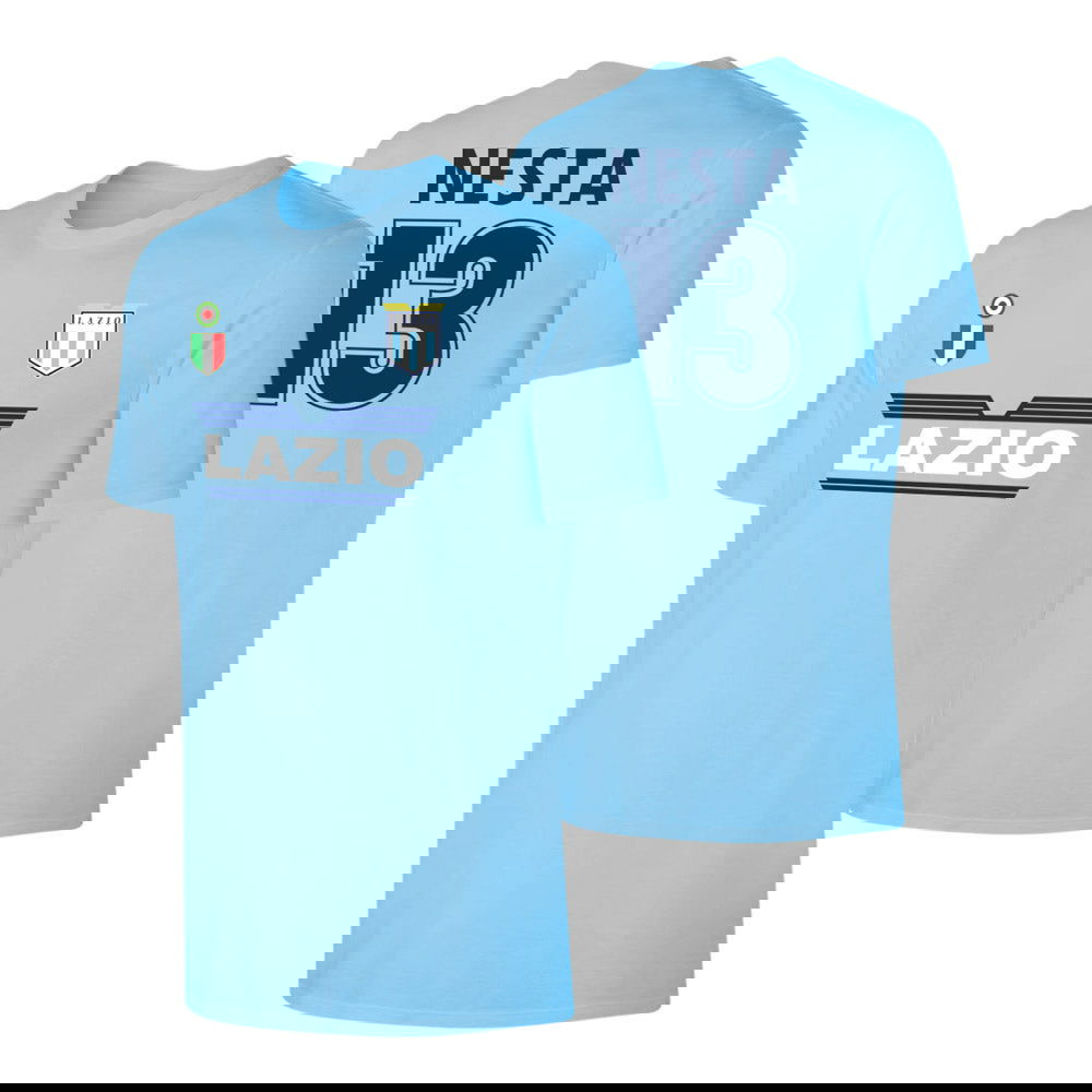 Lazio \'Vintage 99/00\' t-shirt NESTA - Light blue