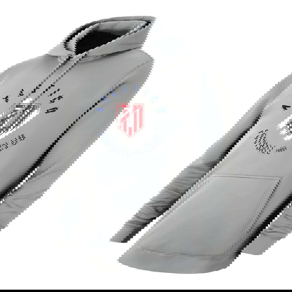 Atletico Madrid \'Circle\' footer with hood - Grey