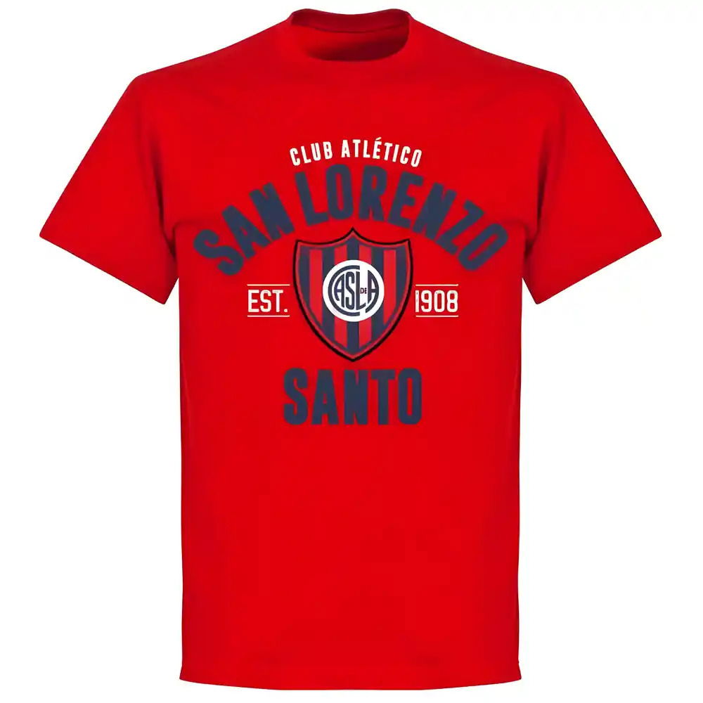 San Lorenzo Established T-Shirt - Red