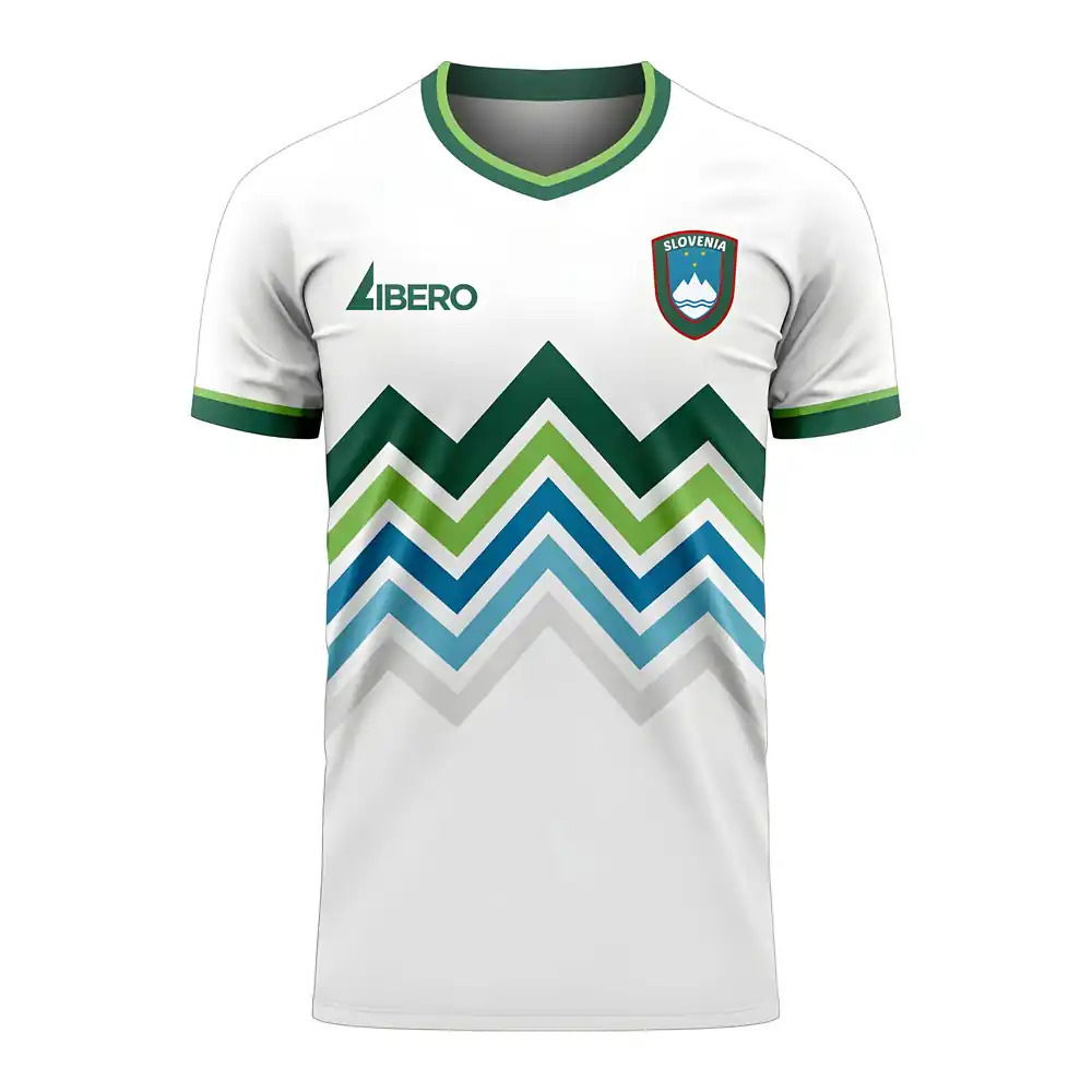Slovenia 2025-2026 Home Concept Football Kit (Libero) - Baby