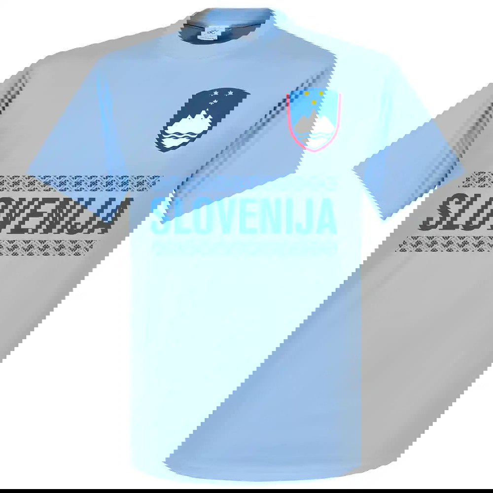 Slovenia Team T-Shirt - Sky