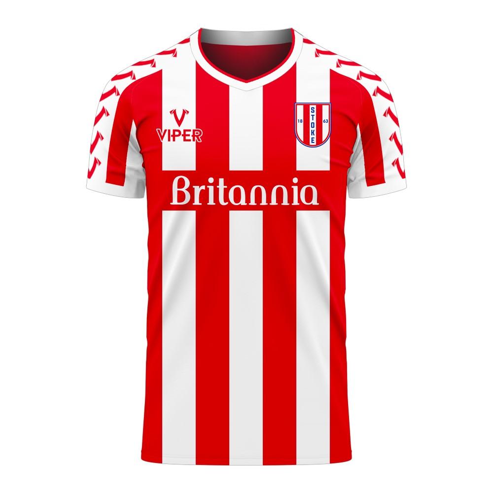  Stoke 2025-2026 Home Concept Football Kit (Viper)