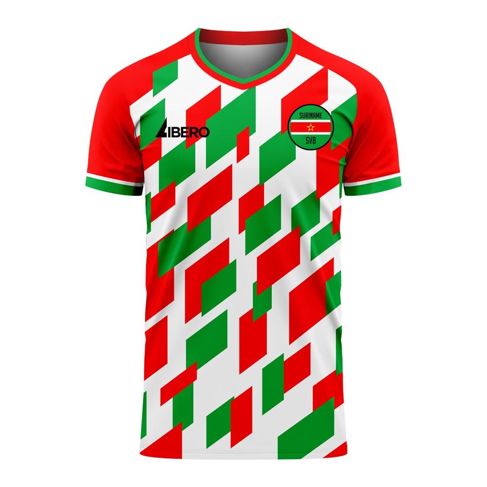Suriname 2025-2026 Home Concept Football Kit (Libero) - Womens