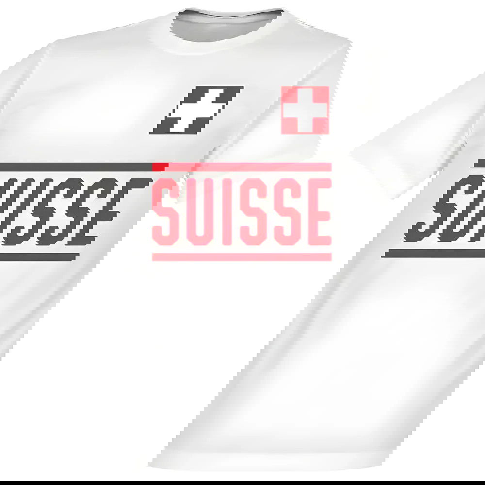 Switzerland Team T-Shirt - White