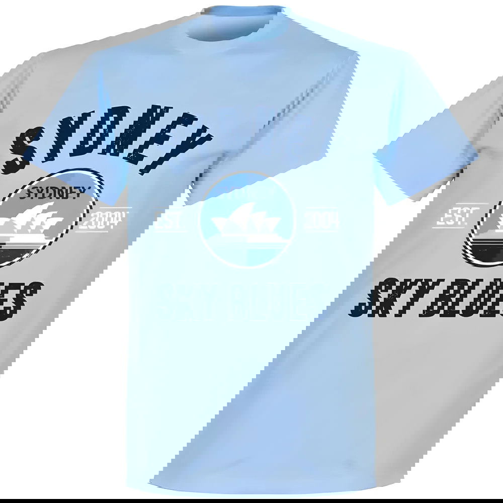 Sydney Established T-Shirt - Sky