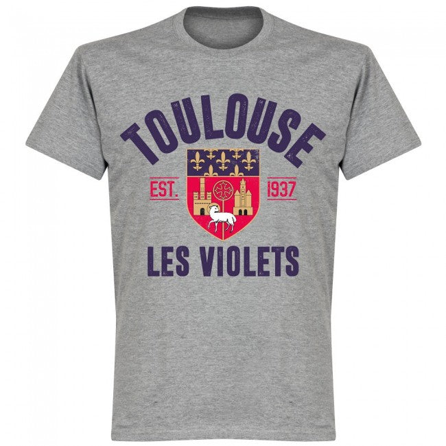 Toulouse Established T-Shirt - Grey