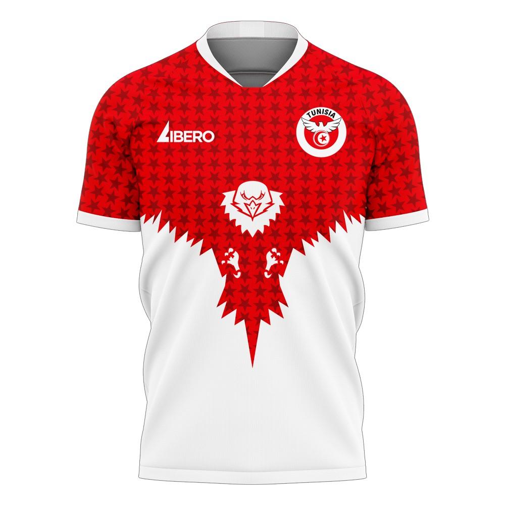 Tunisia 2025-2026 Away Concept Football Kit (Libero) - Little Boys