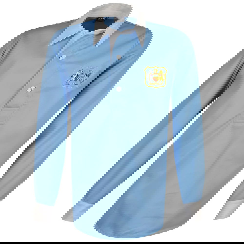 Manchester City 1940s-1950s Retro Football Shirt