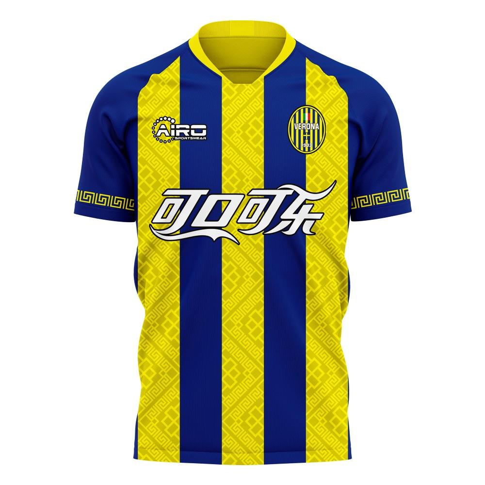 Hellas Verona 2025-2026 Home Concept Football Kit (Airo) - Womens