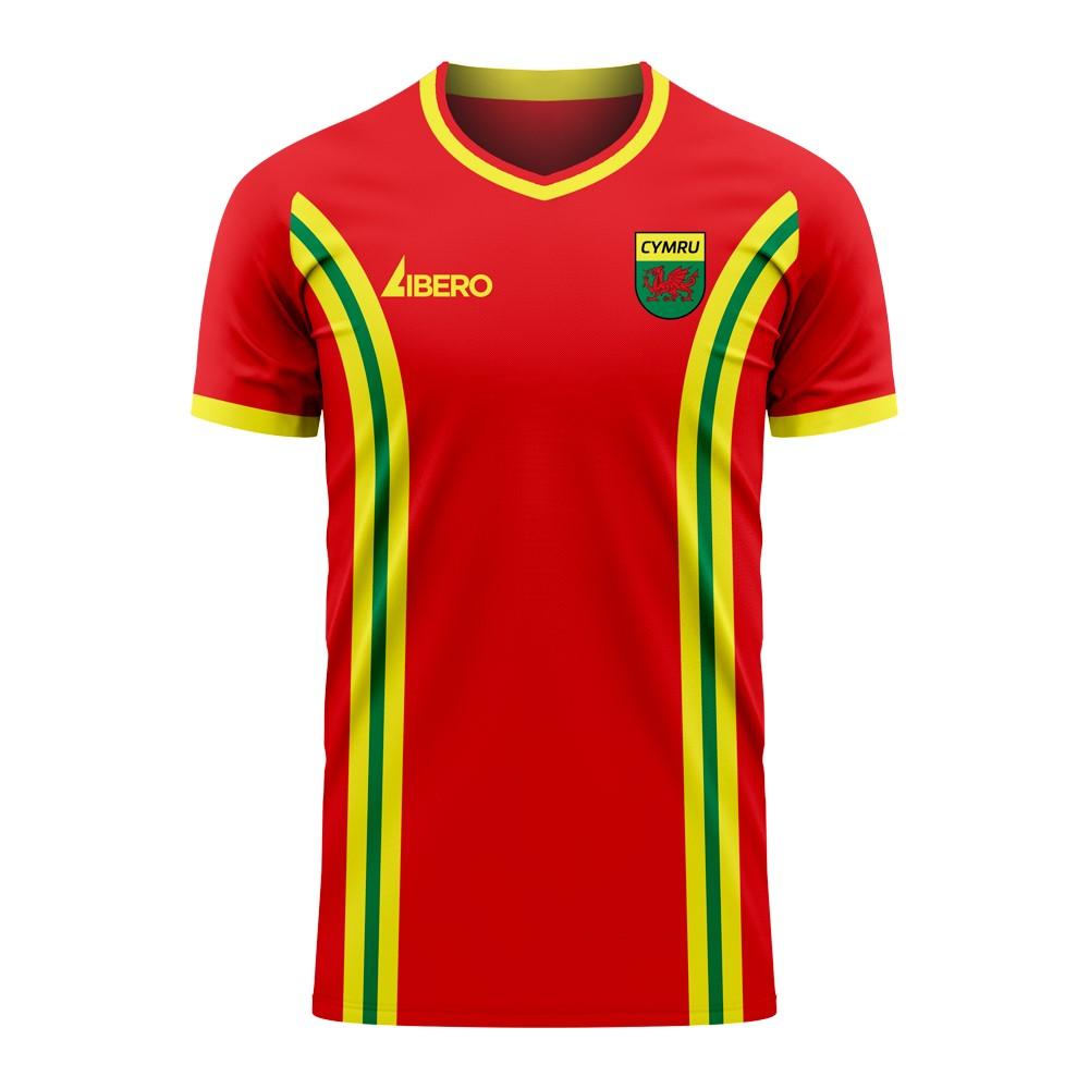Wales 2025-2026 Home Concept Football Kit (Libero)