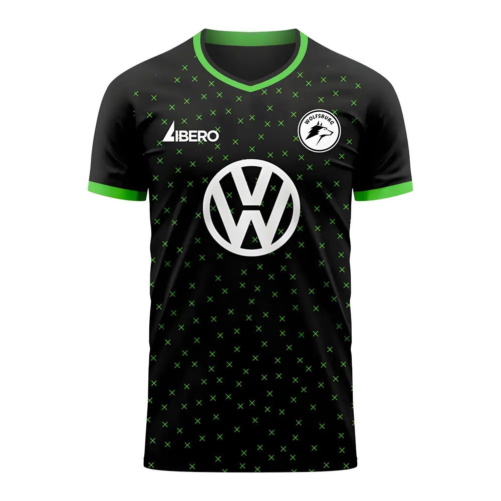 Wolfsburg 2024-2025 Third Concept Football Kit (Libero)