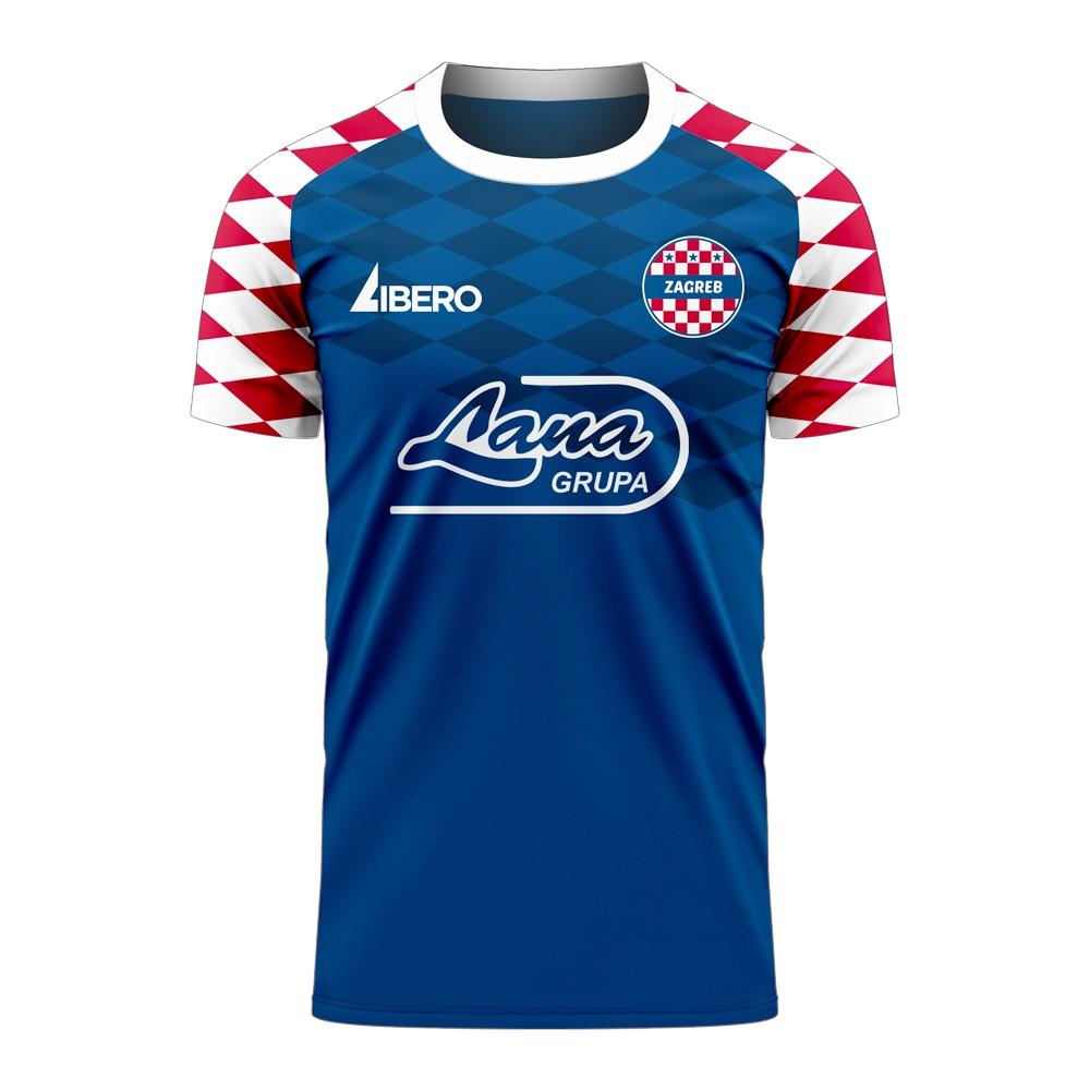 Dinamo Zagreb 2025-2026 Home Concept Football Kit (Libero) - Little Boys