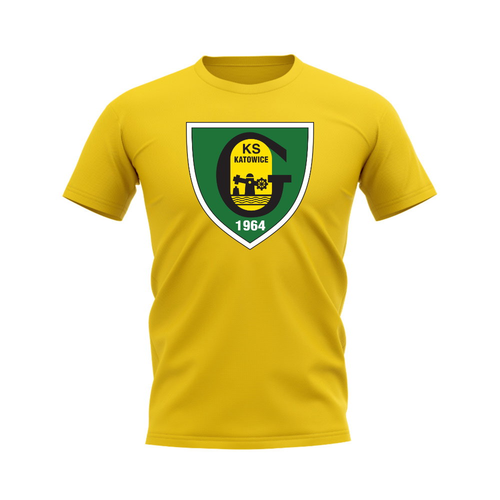 Katowice Badge T-shirt (Yellow)