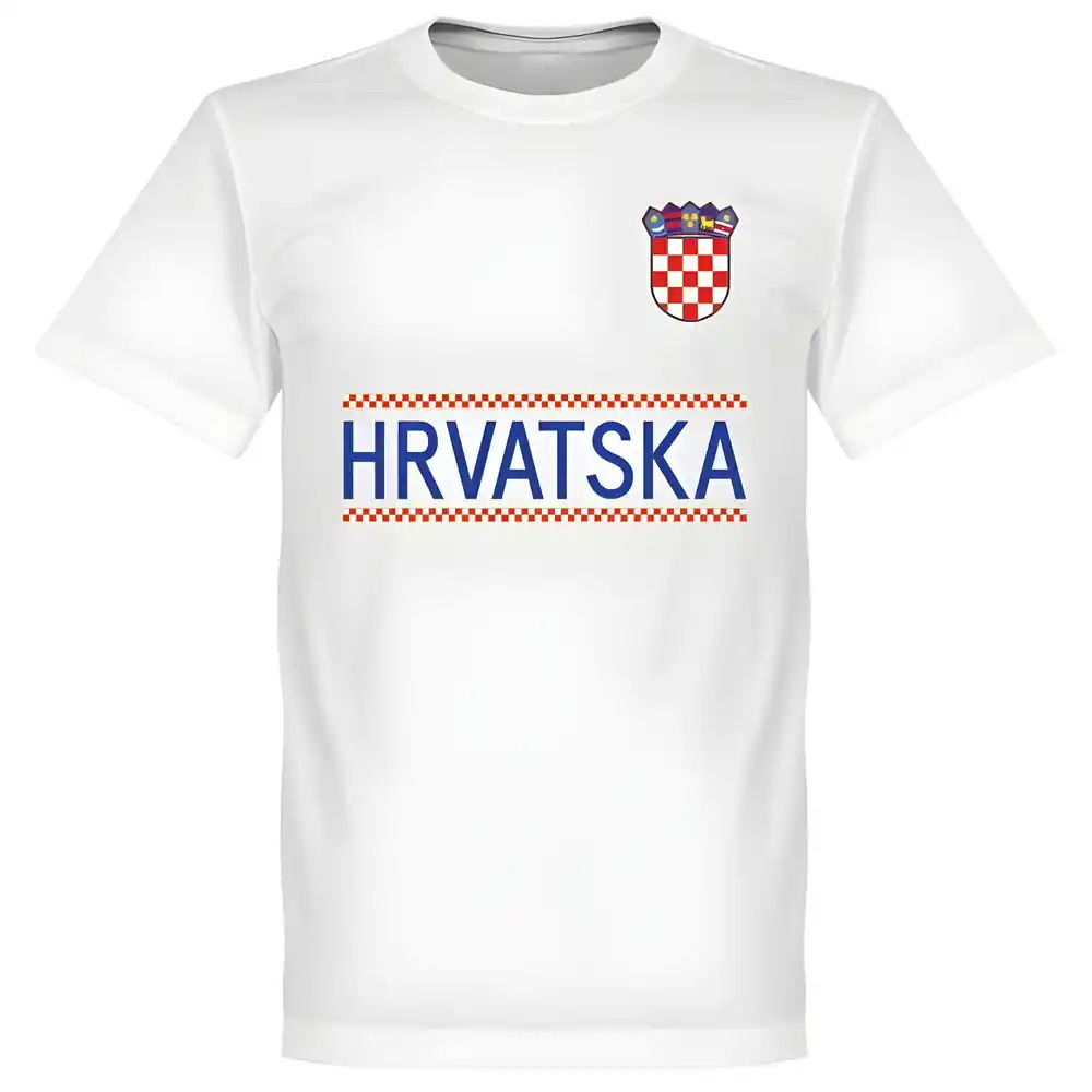Croatia Ivan Perisic 4 Team T-Shirt - White