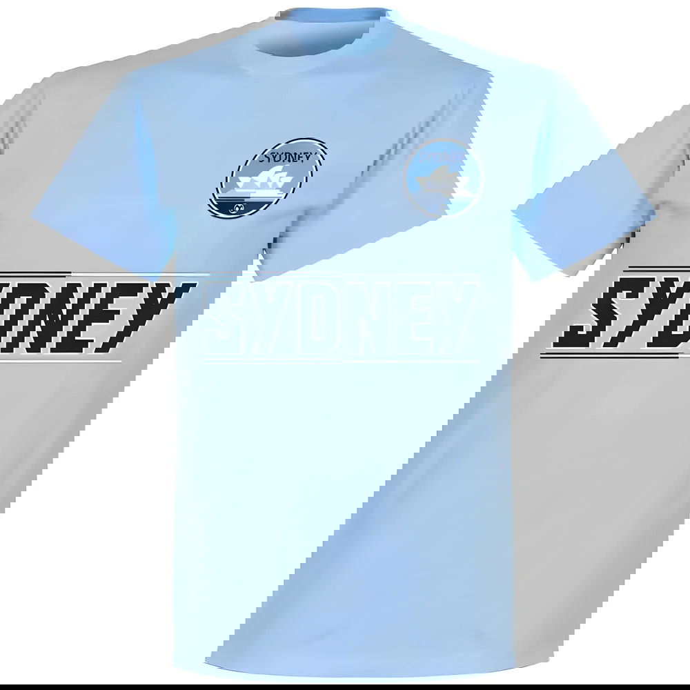 Sydney Del Piero 10 Team T-Shirt - Sky