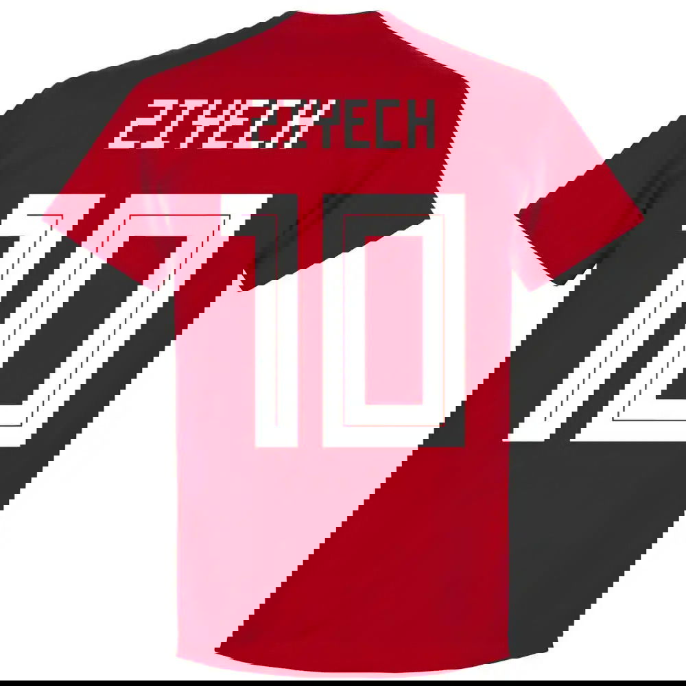 Morocco Ziyech 10 Team T-Shirt - Red