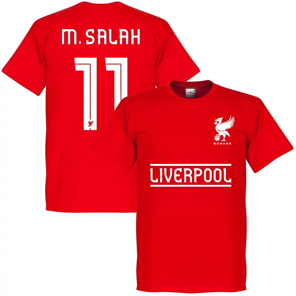 Liverpool Team M.Salah T-shirt - Red