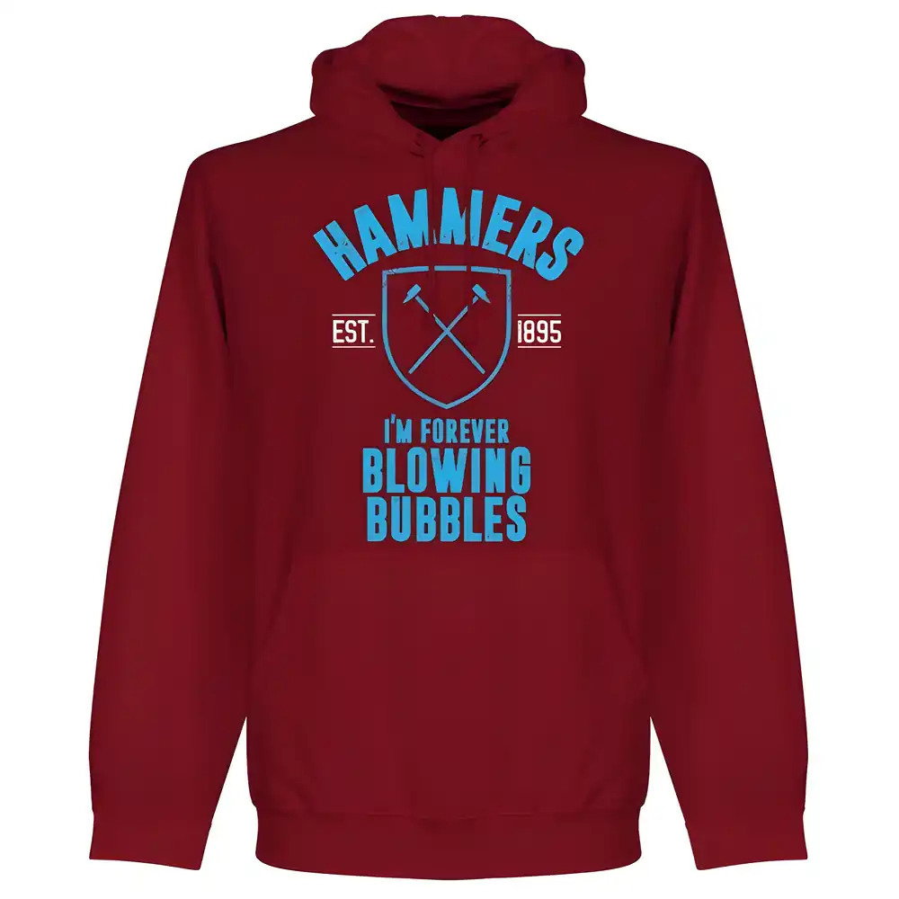 West Ham Established Hoodie - Maroon