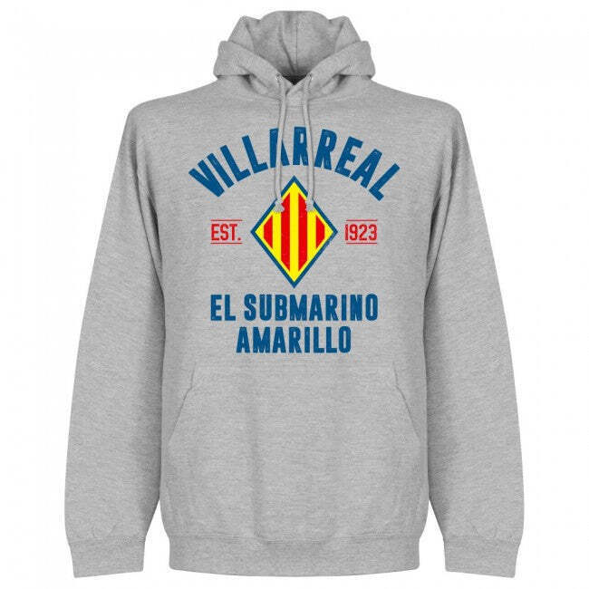 Villarreal Established Hoodie - Grey