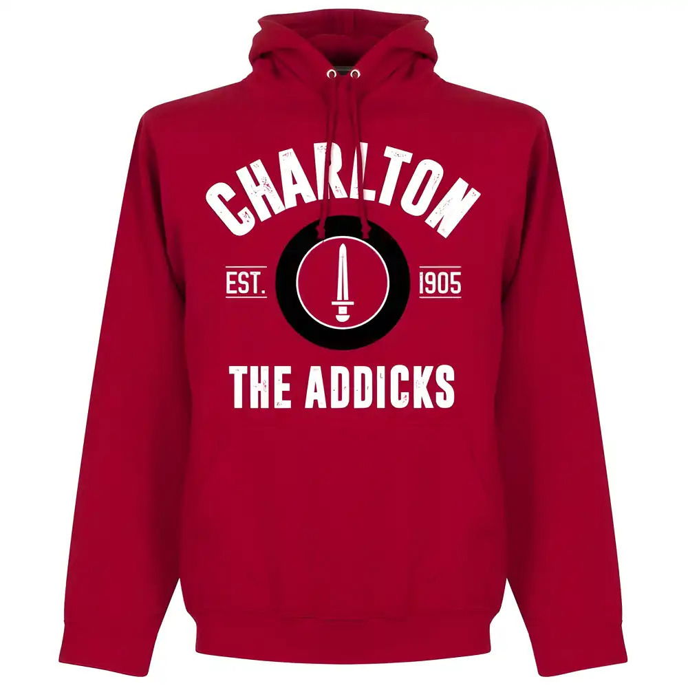 Charlton The Addicks Established Hoodie - Red