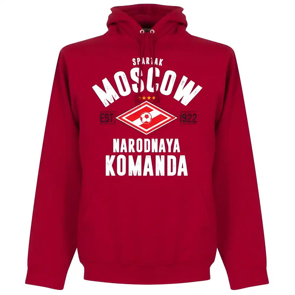 Spartak Moscow Established Hoodie - Red
