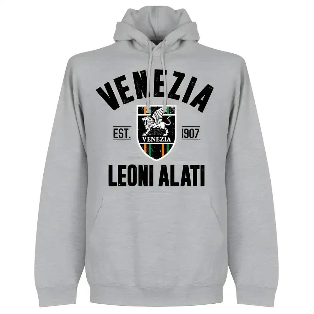 Venezia Established Hoodie - Grey Marl