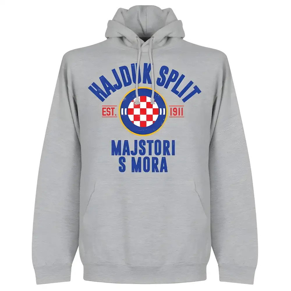 Hajduk Split Established Hoodie - Grey