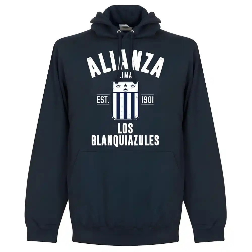 Alianza Lima Established Hoodie - Navy