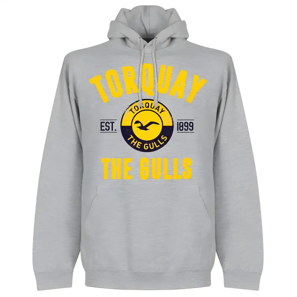 Torquay Established Hoodie - Grey