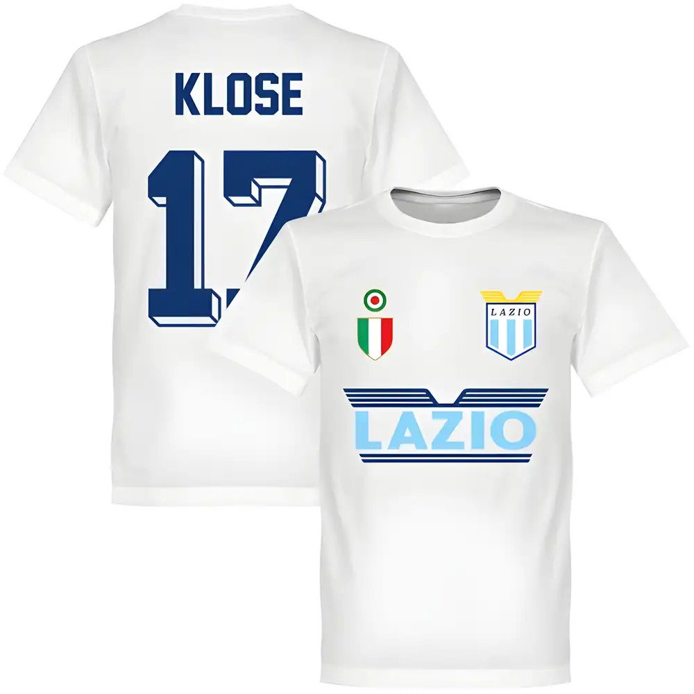 Lazio Klose 17 Team T-Shirt - White