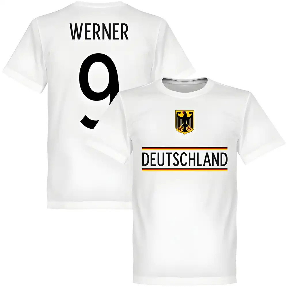 Germany Werner 9 2020 Team T-Shirt - White