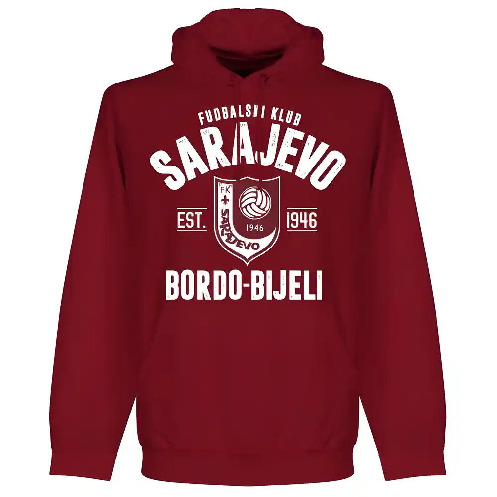 Sarajevo Established Hoodie - Maroon