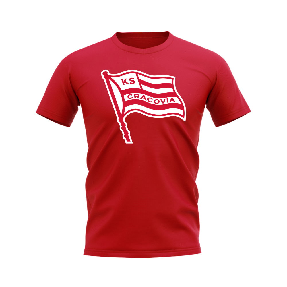 Cracovia Badge T-shirt (Red)