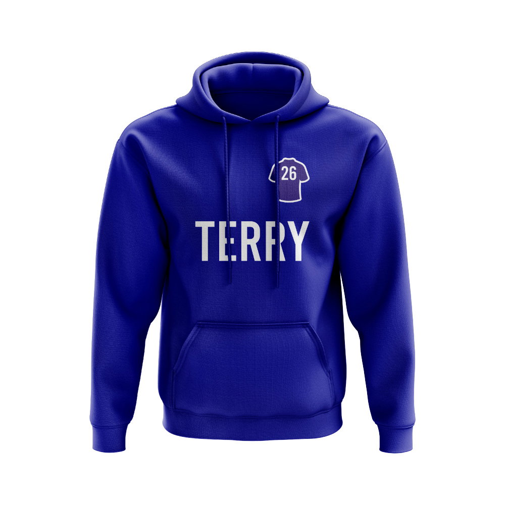 John Terry Chelsea Number Hoody (Blue)