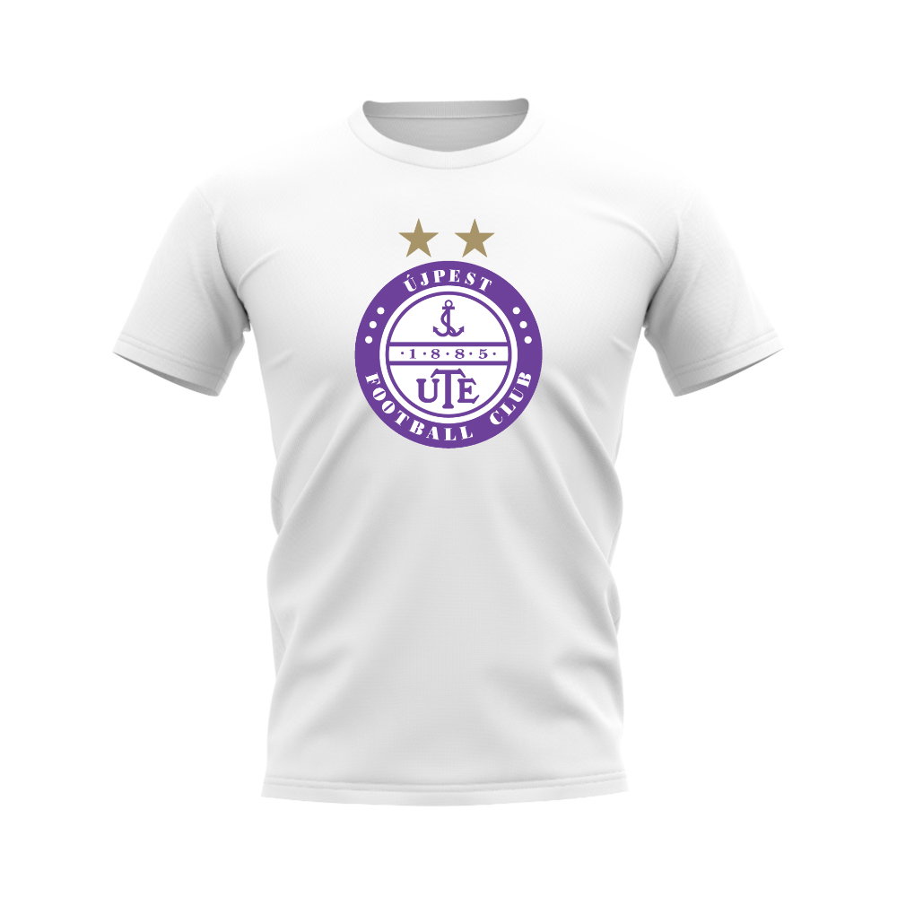 Ujpest Badge T-shirt (White)
