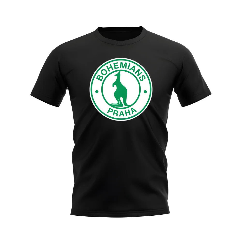 Bohemians Praha Badge T-shirt (Black)