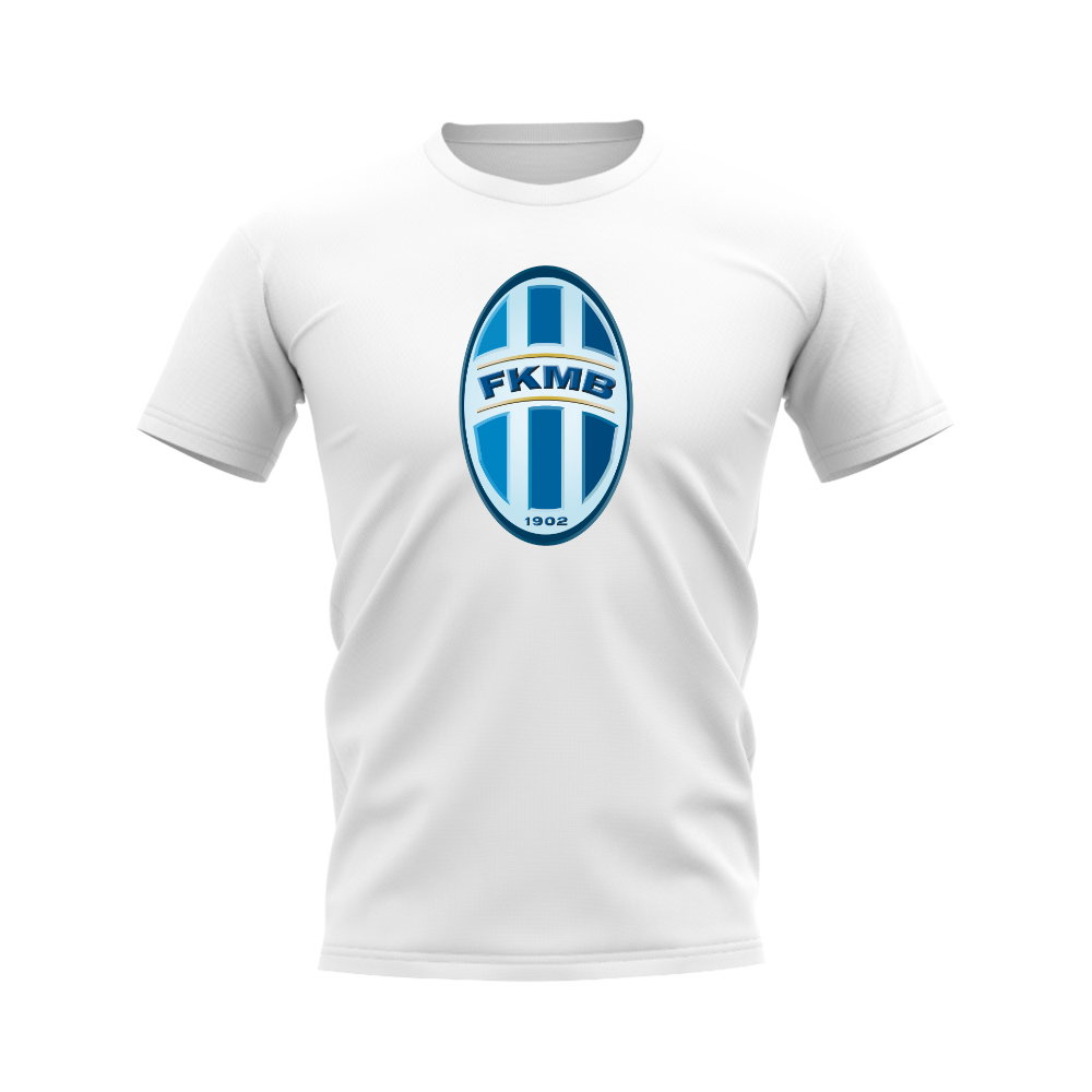 Mlada Boleslav Badge T-shirt (White)