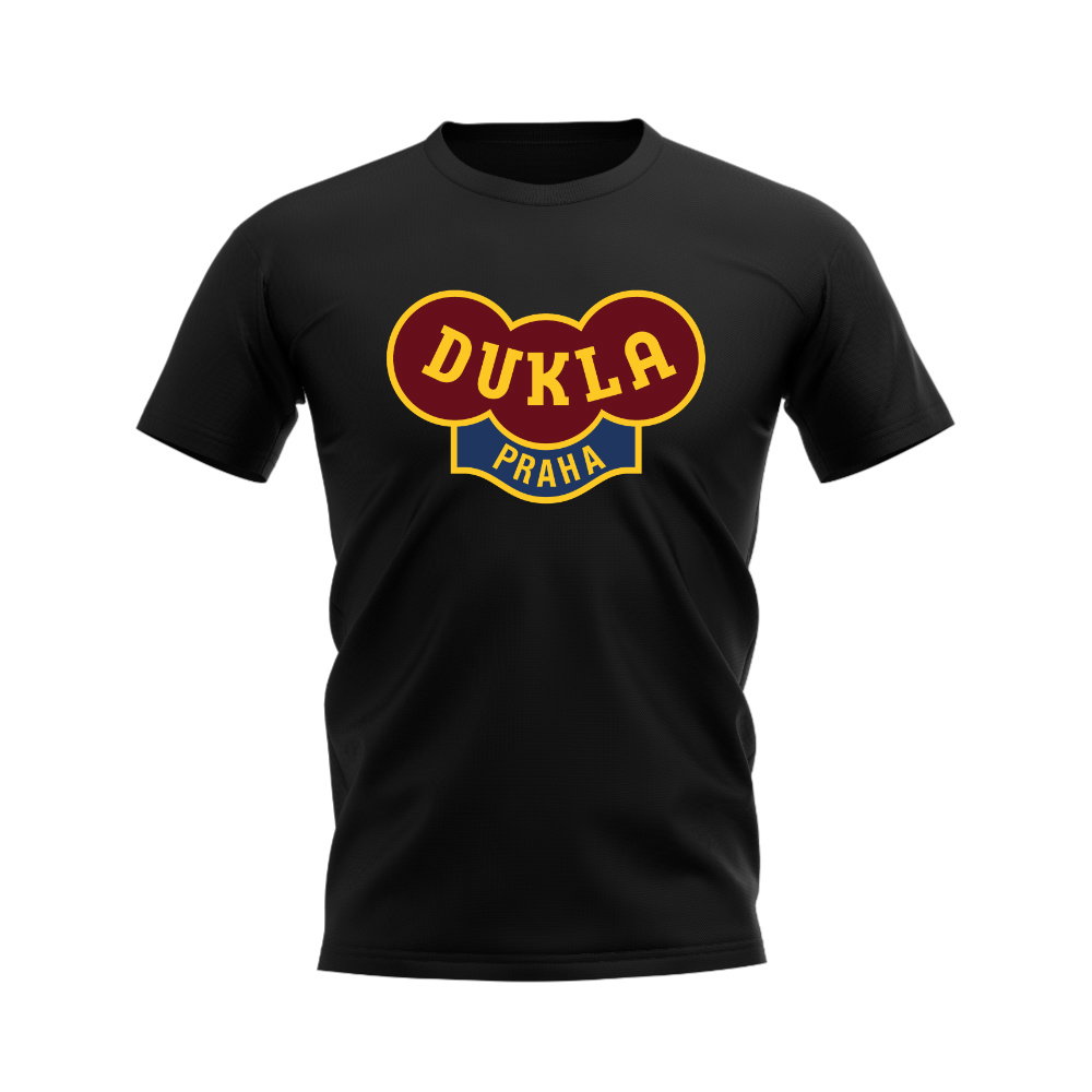 Dukla Praha Badge T-shirt (Black)