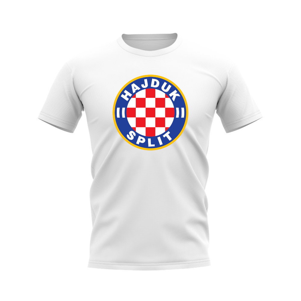 Hajduk Split Badge T-shirt (White)